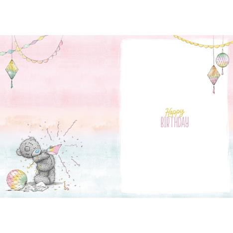 Birthday Wishes Me to You Bear Birthday Card Extra Image 1